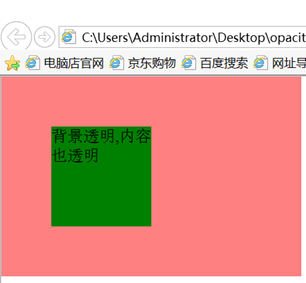 背景透明，文字不透明的兼容處理3093