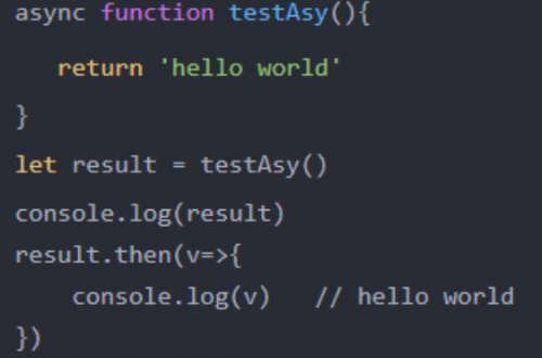 對(duì)async、await的理解3
